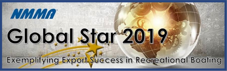 2019 NMMA Global Star Award Exemplifying Export Success in Recreational Boating.