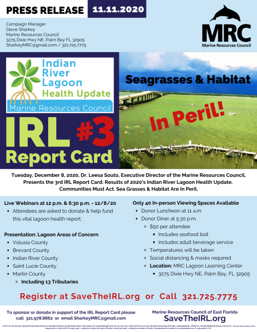 Marine Resources Council IRL report card