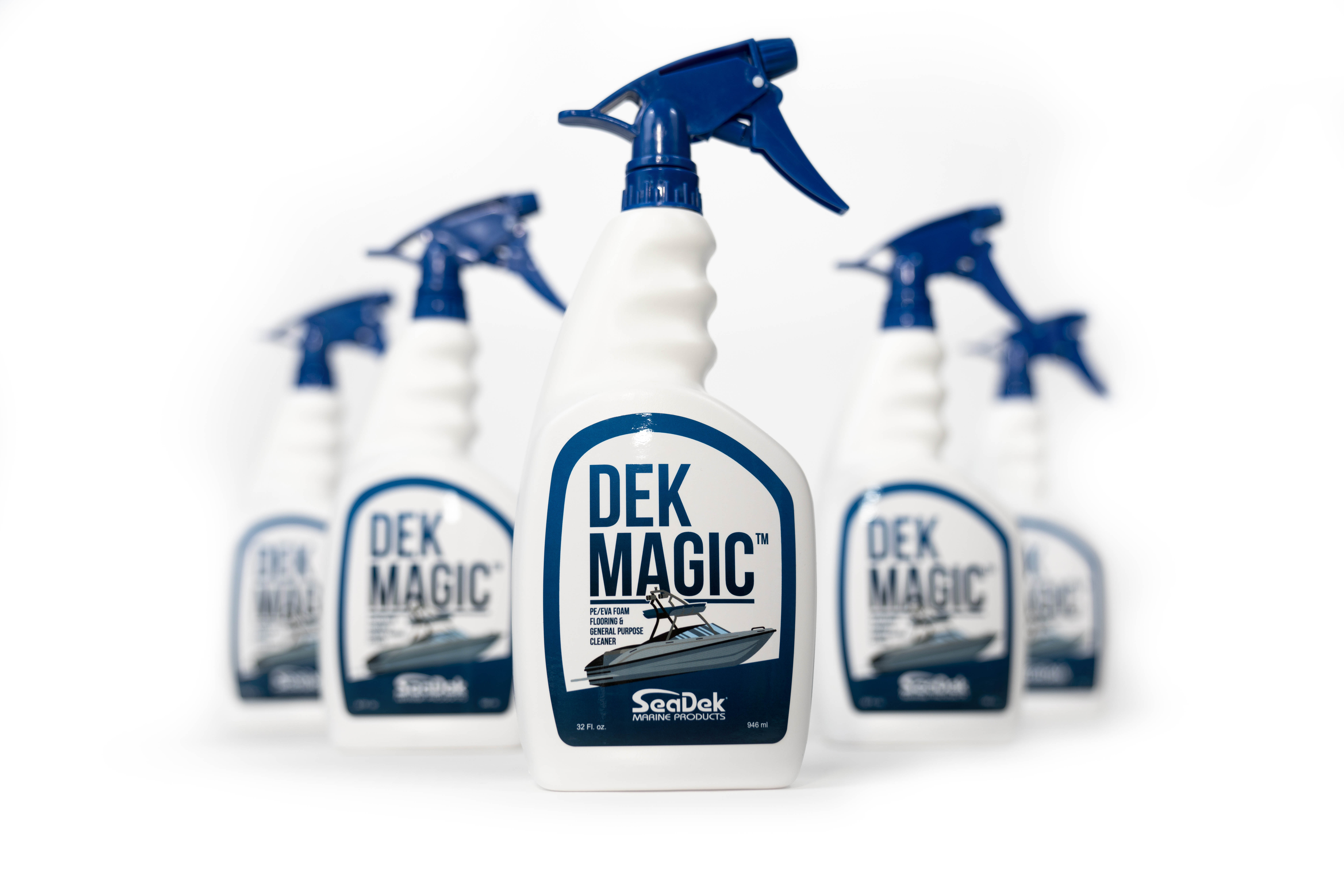 Clean your SeaDek with Dek Magic boat and floor cleaner
