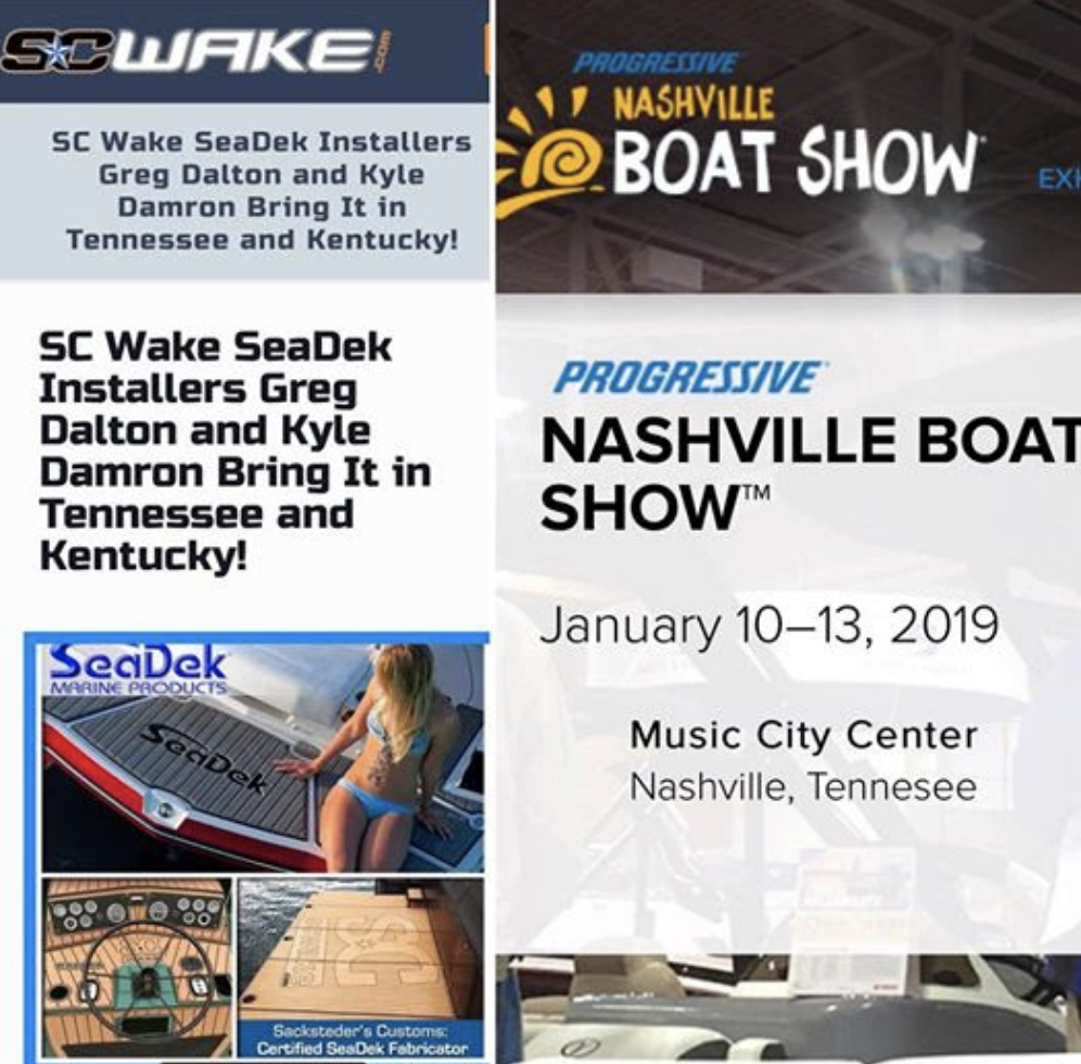 SeaDek SC Wake Nashville Boat Show