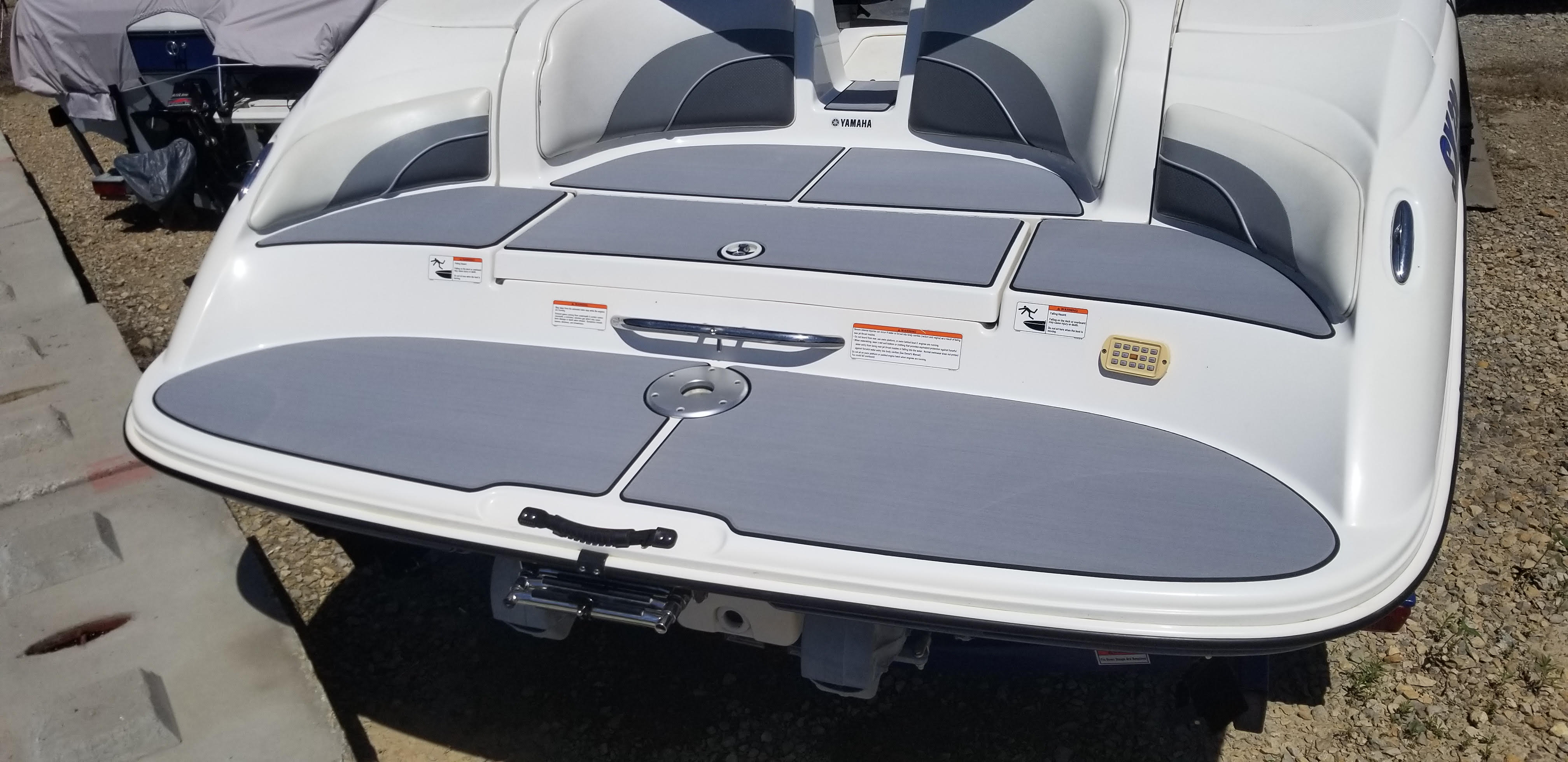 Yamaha Boats with SeaDek SX230