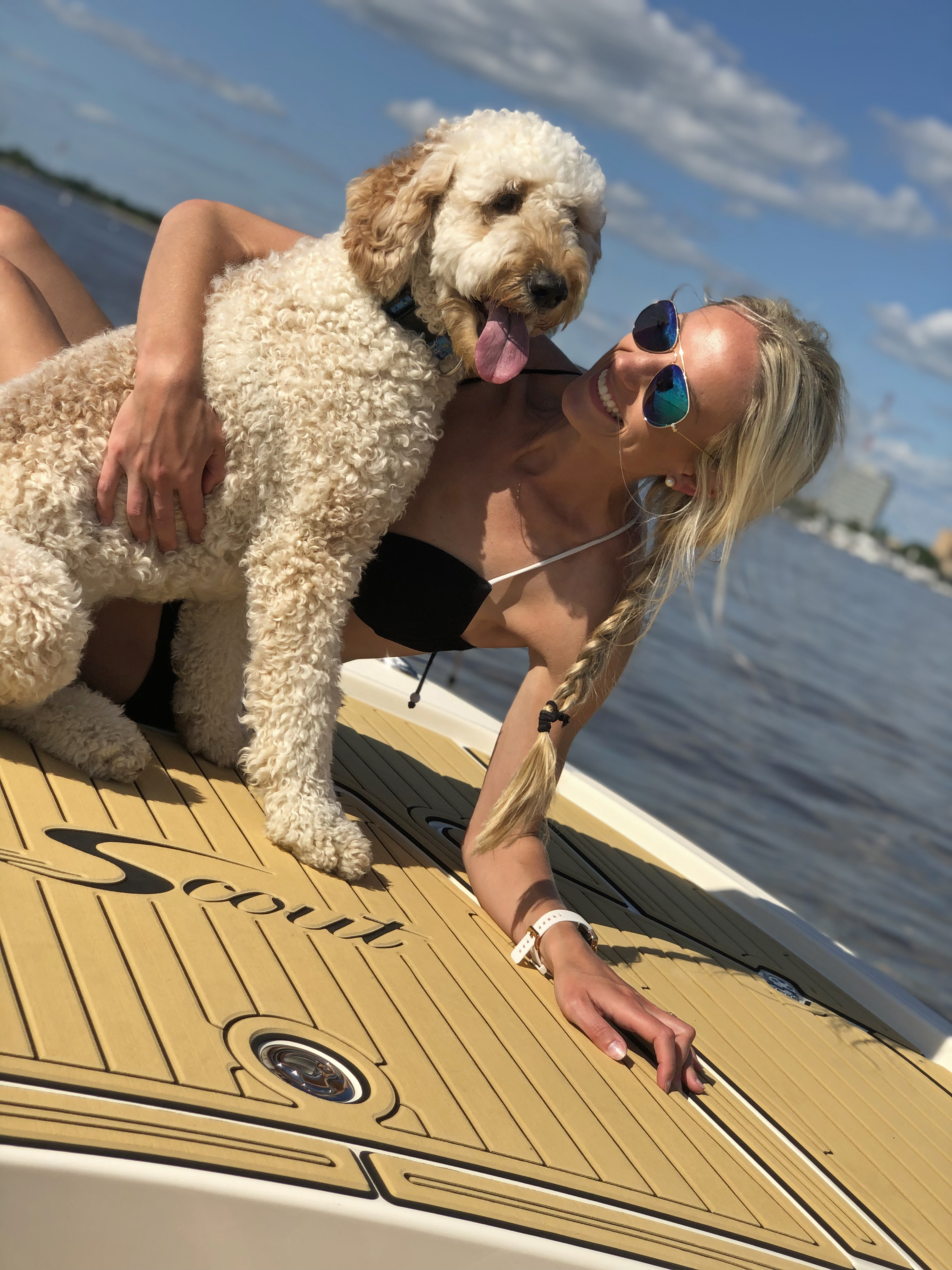 SeaDek Dogs love SeaDek Marine Products and our comfortable nonslip flooring. Happy National Dog Day!