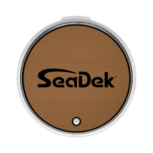 YETI Loadout Bucket with a SeaDek Cooler Pad in Mocha over Black