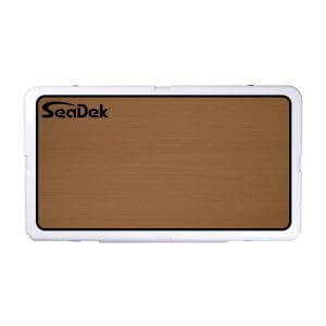 RTIC 110 with a SeaDek Cooler Pad in Mocha over Black.